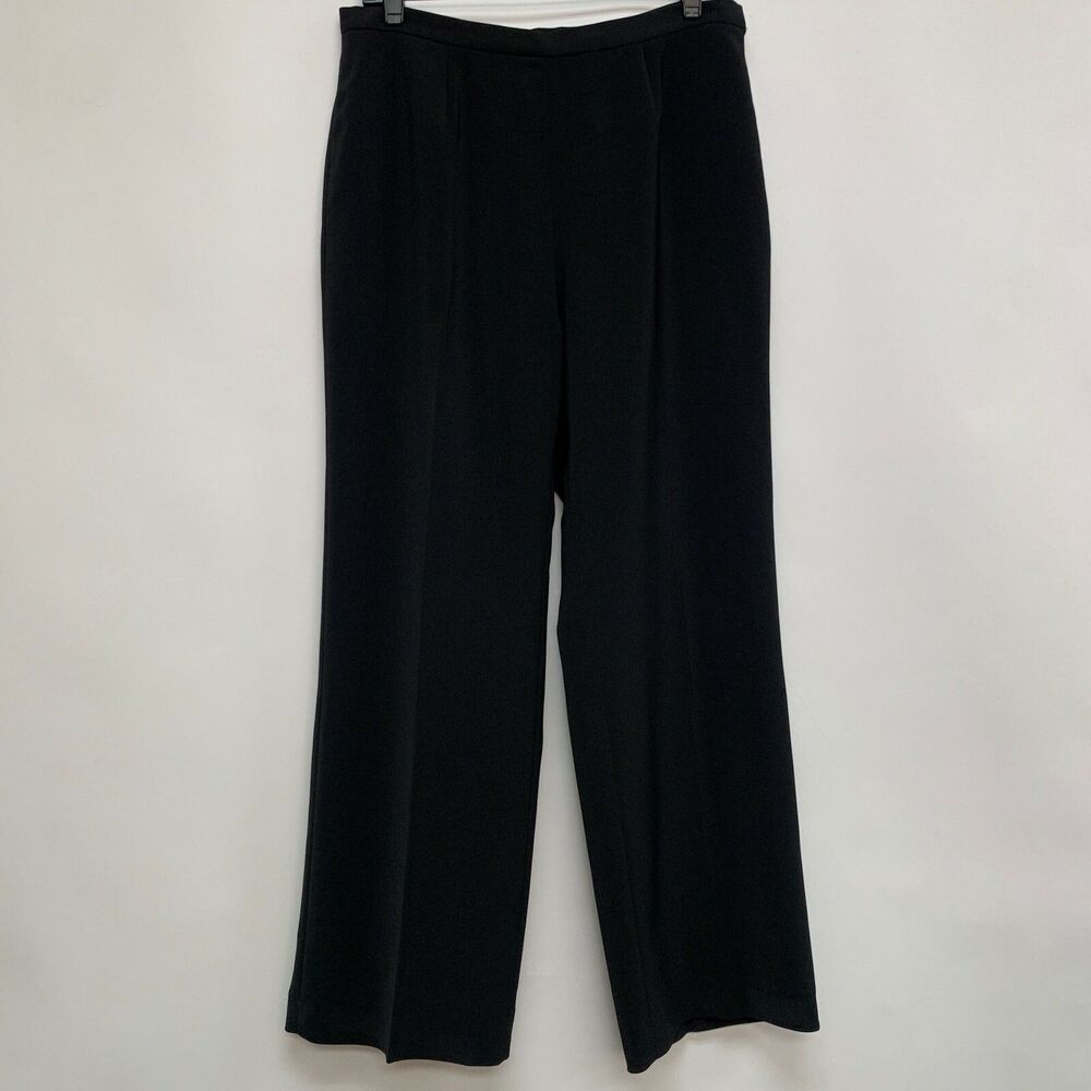 Women's Dress Pants Size 8 10 Black Lined